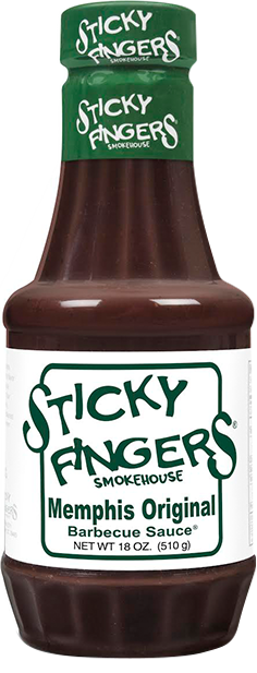 Sticky Fingers Memphis Original BBQ Sauce 18.0oz