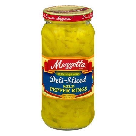 Mezzetta Mild Banana Pepper Rings 16oz