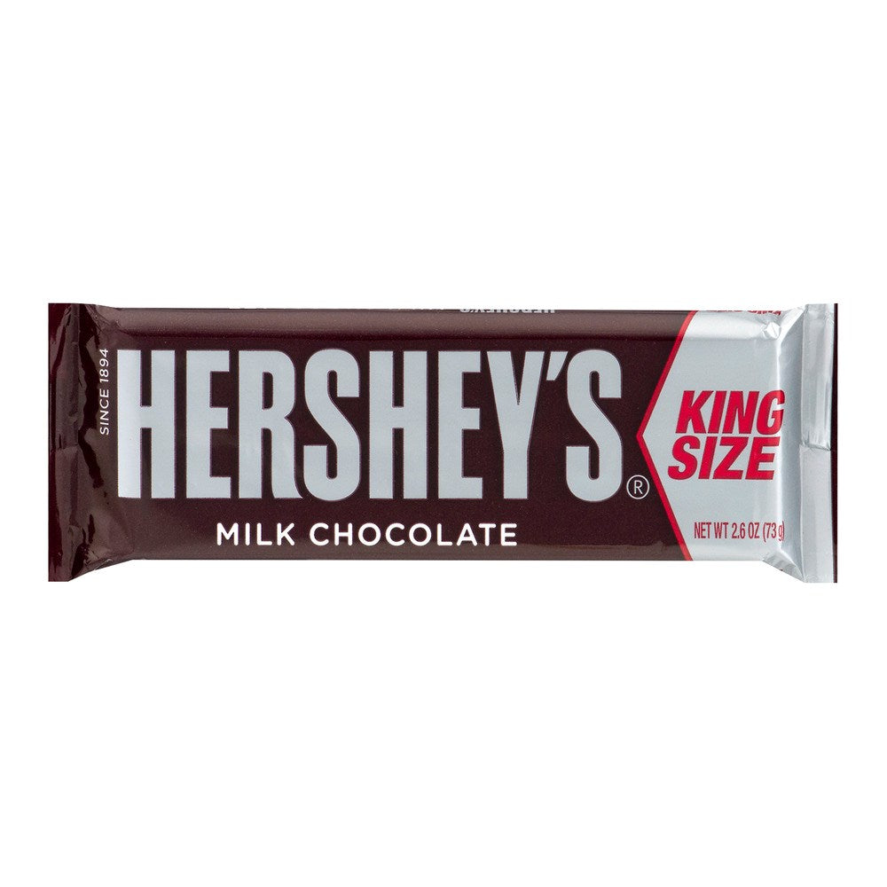 Hershey's Milk Chocolate King Size Chocolate Bar 2.6oz