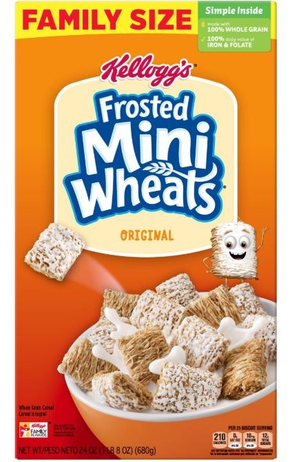 Frosted Mini Wheats Cereal Family Size 24oz