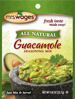 Mrs Wages Guacamole Seasoning Mix 0.8oz
