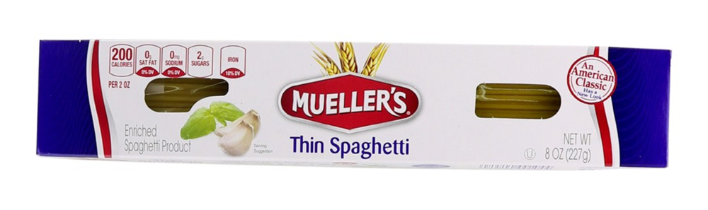Mueller's Thin Spaghetti 8oz