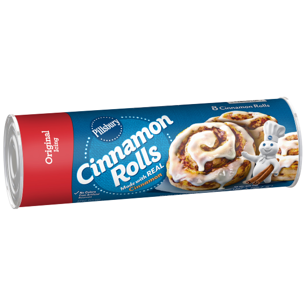Pillsbury Original Cinnamon Rolls with Icing 8ct (BEST BY: DEC 25)