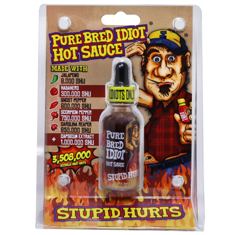Purebred Idiot Hot Sauce Extract Dropper 59ml
