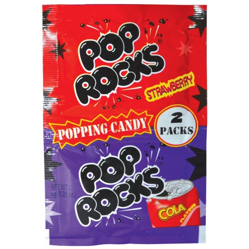 Pop Rocks Strawberry & Cola Popping Candy 2 Pack