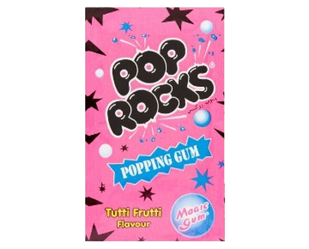Pop Rocks Tutti Frutti Popping Gum 0.25oz