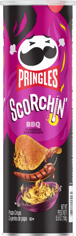 Pringles Scorchin' BBQ 5.5oz