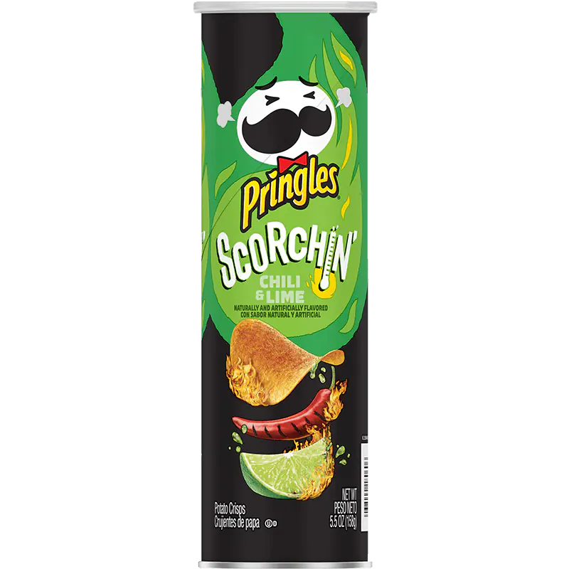 Pringles Scorchin' Chili & Lime 5.5oz