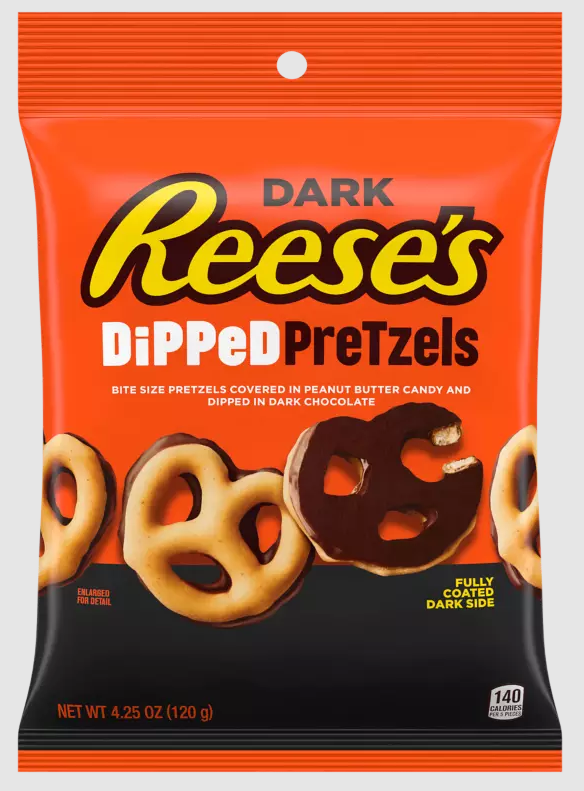 Reese's Dark Dipped Pretzels 4.25oz