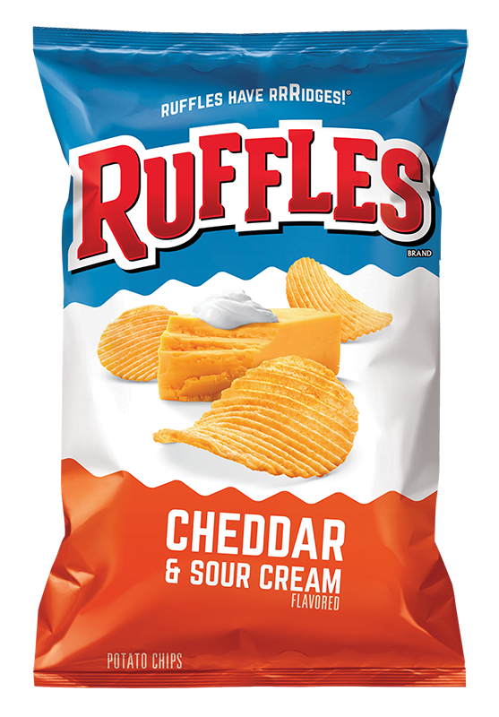 Ruffles Cheddar & Sour Cream 8oz
