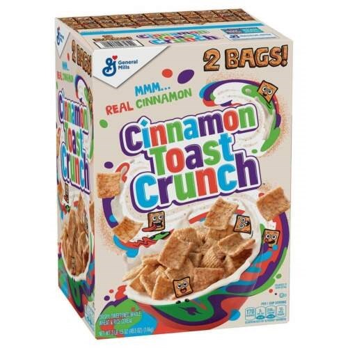 Cinnamon Toast Crunch Cereal Double Bag 49.5oz