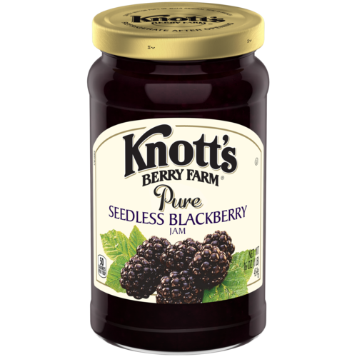 Knott's Berry Farm Seedless Blackberry Jam 16oz