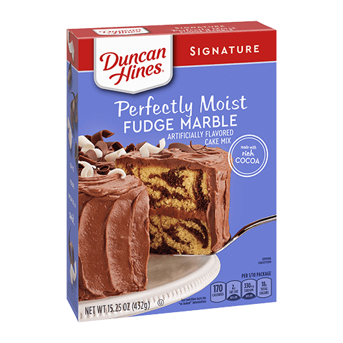 Duncan Hines Signature Fudge Marble Cake Mix 15.25oz (BEST BY: SEP 25)