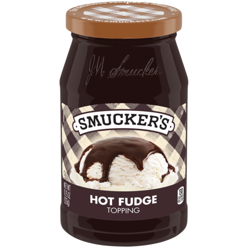 Smucker's Hot Fudge Spoonable Ice Cream Topping Jar 11.75oz