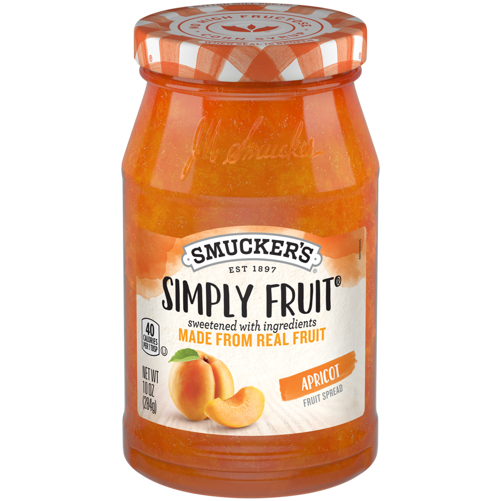 Smucker's Simply Fruit Apricot Spread 10oz