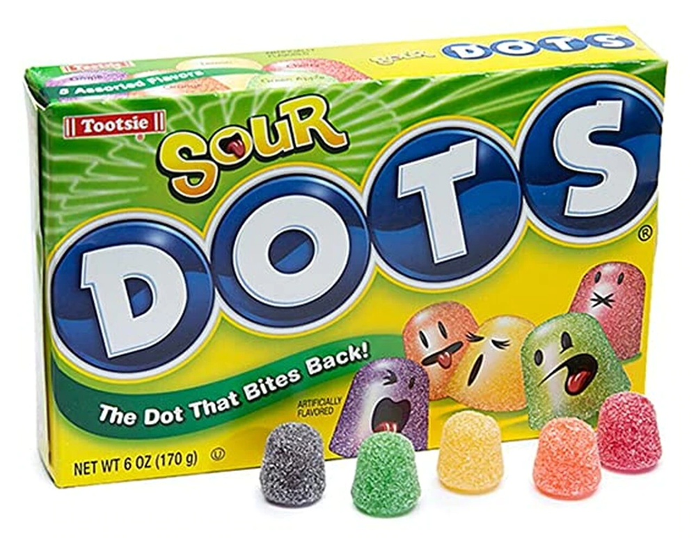 Sour Dots Fruit Flavored Gumdrops 6oz