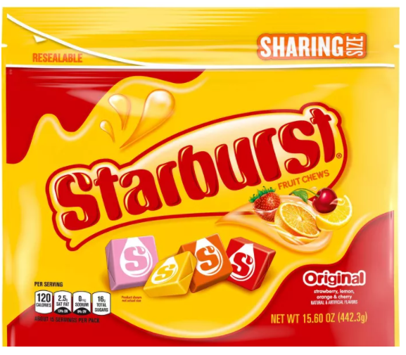 Starburst Original Share Size 15.6oz