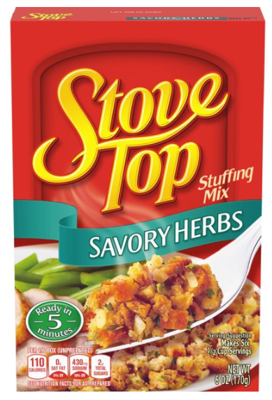 Stove Top Stuffing Savory Herb 6oz
