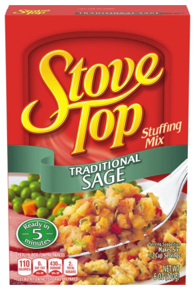 Stove Top Stuffing Traditional Sage 6oz