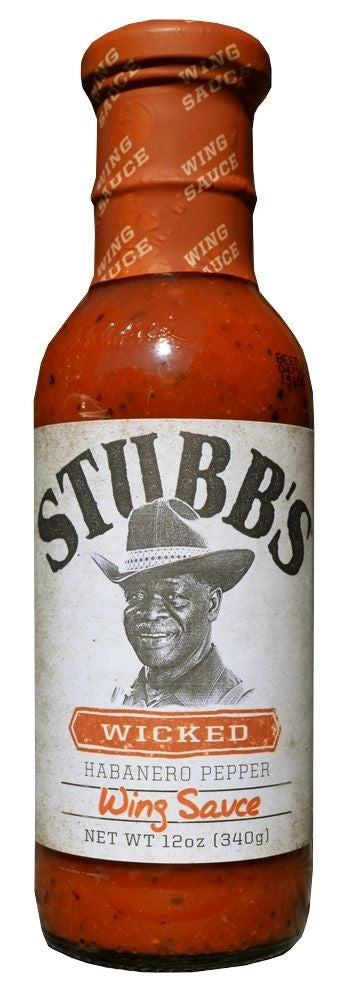 Stubb's Wicked Wing Sauce 12oz