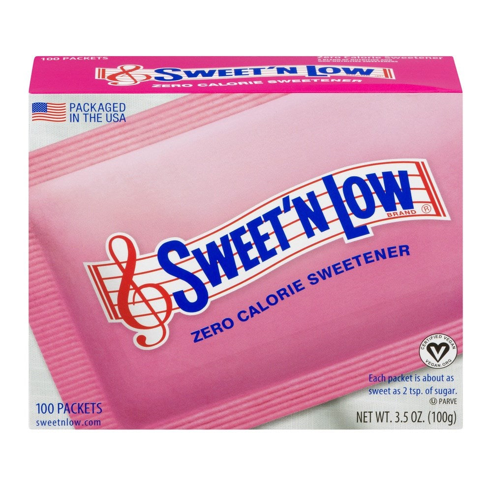 Sweet'N Low Sugar Substitute 100 Pack