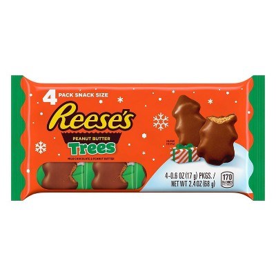 Reese's Christmas Tree 4-Pack 2.4oz