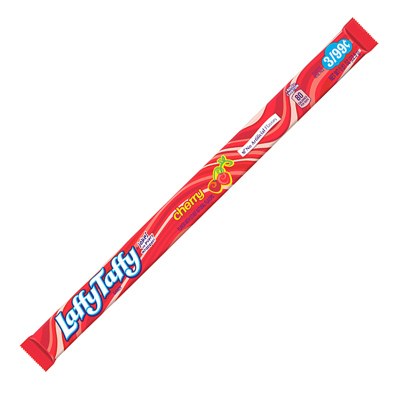 Laffy Taffy Cherry Rope 0.81oz (BEST BY: OCT 2024)