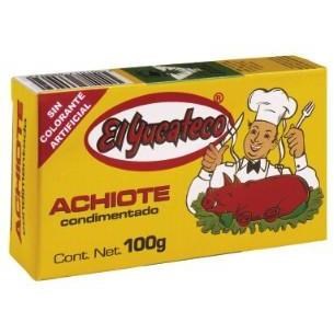 El Yucateco Achiote Annatto Condimented Paste 3.5oz