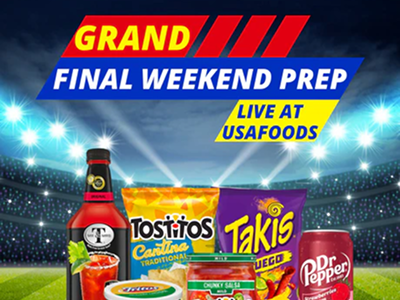 Ready. Set. Stock Up!: Grocery Shopping for the Grand Final!