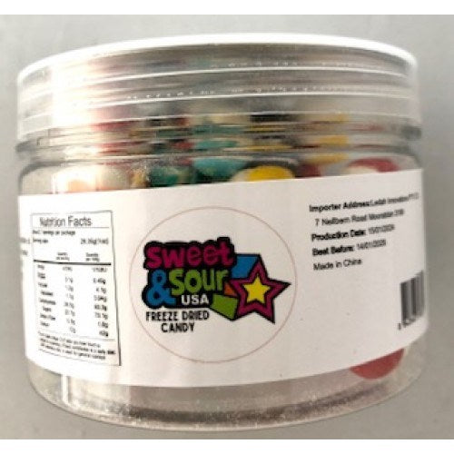 Freeze Dried Skittles Jar 60g