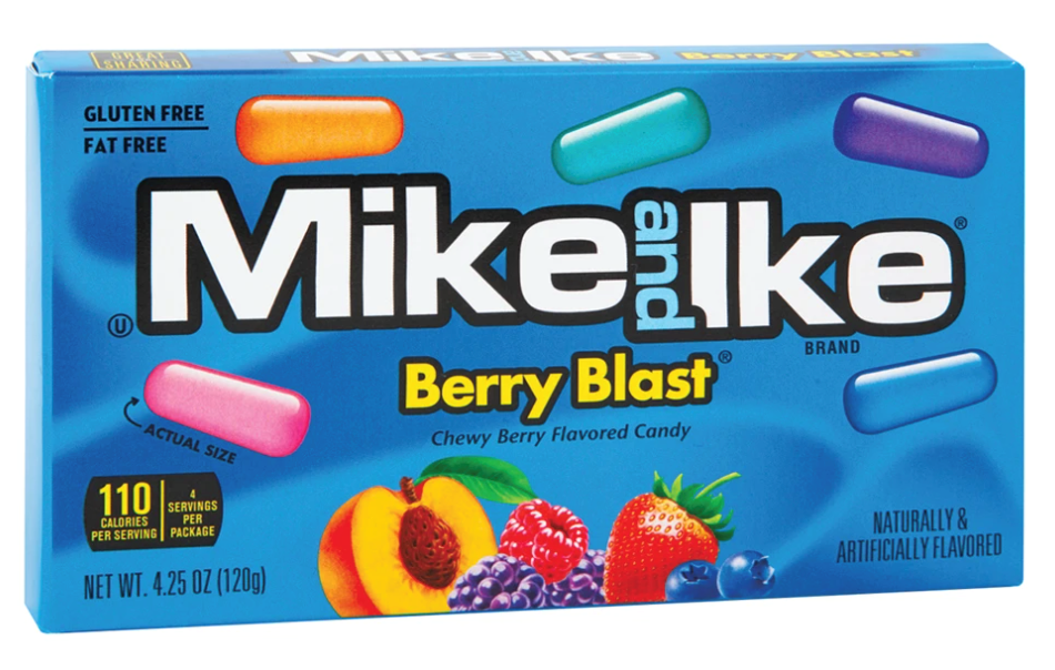 Mike & Ike Berry Blast 4.25oz