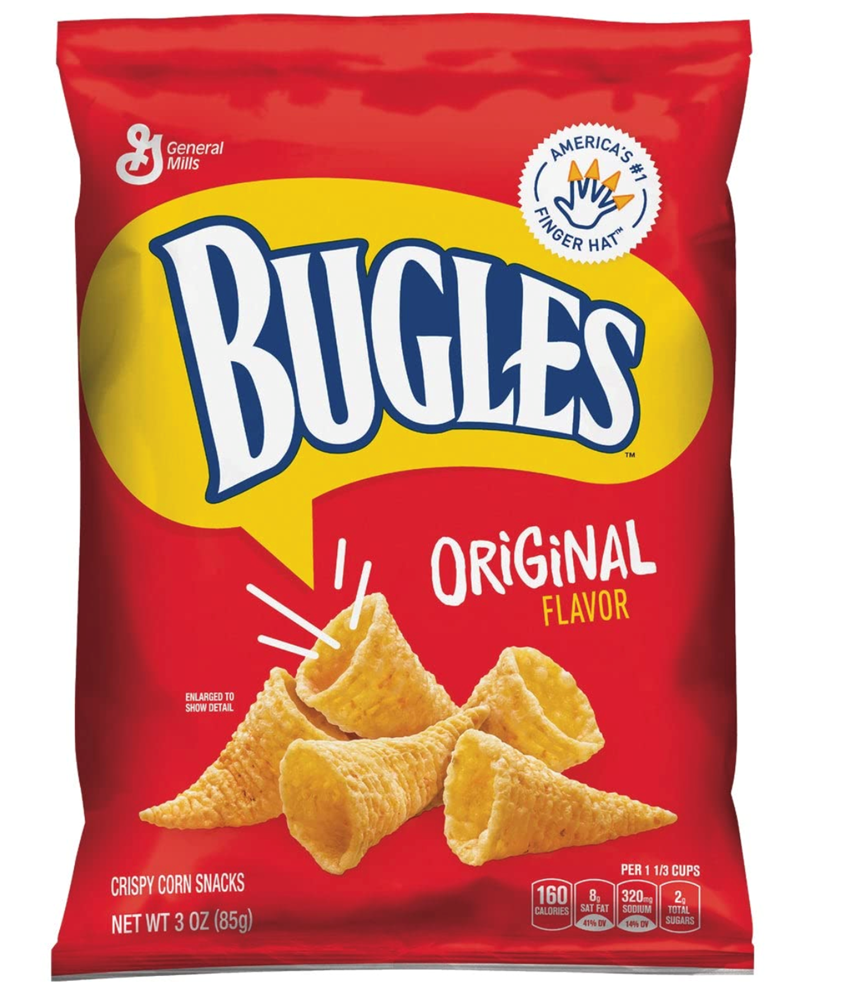 Bugles Original Crispy Corn Snacks 3oz