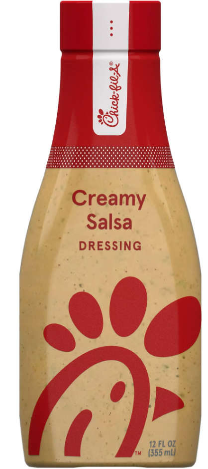 Chick-Fil-A Creamy Salsa Sauce  12ozDressing (BEST BY: OCT 25)