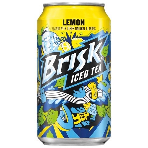 Brisk Iced Tea Lemon Chilled Can 12oz