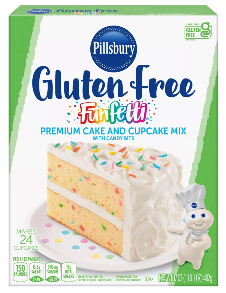 Pillsbury Gluten Free Funfetti Cake & Cupcake Mix 17oz