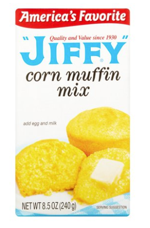 Jiffy Vegetarian Corn Muffin Mix 8.5oz