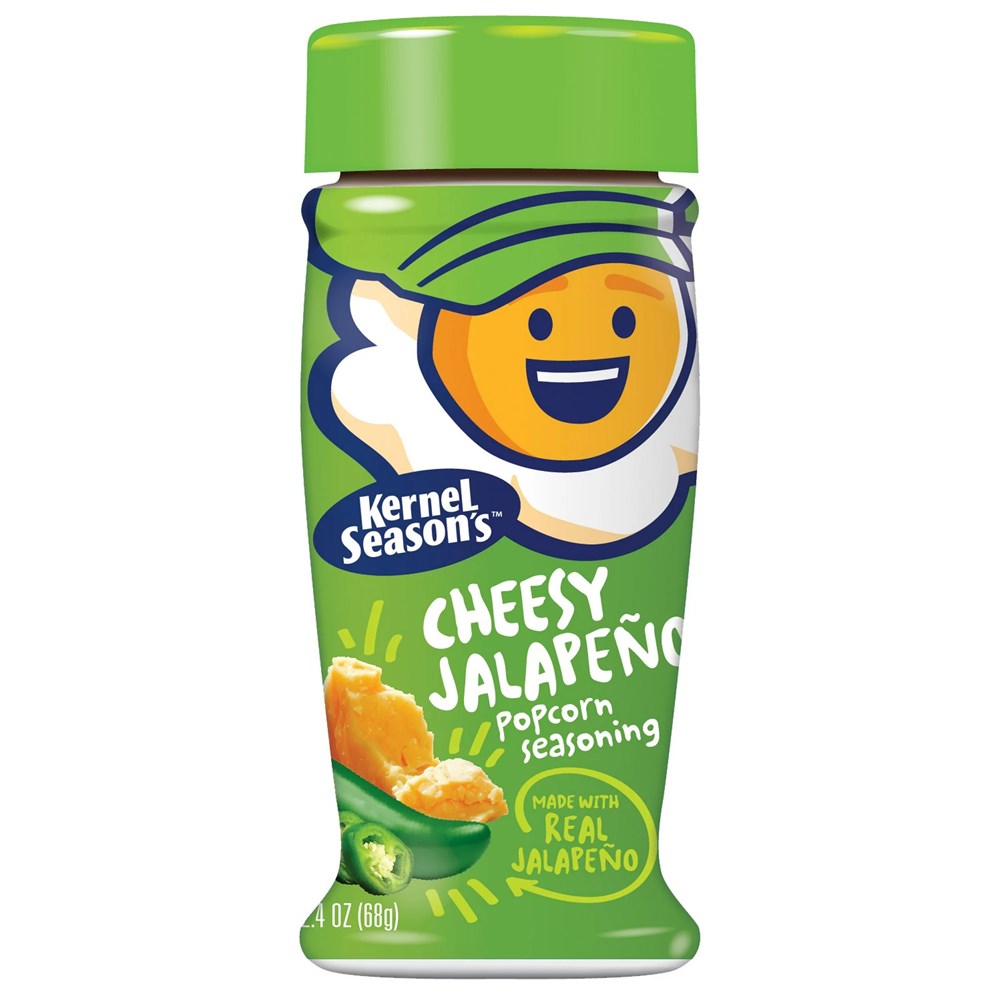 Kernel Seasons Popcorn Seasoning Cheesy Jalapeno 2.80oz