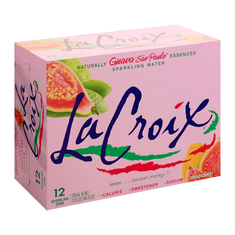 La Croix Guava Sao Paulo 12 Pack / 12oz cans