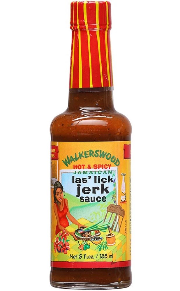 Walkerswood Hot & Spicy Las' Lick Jerk Sauce 6oz