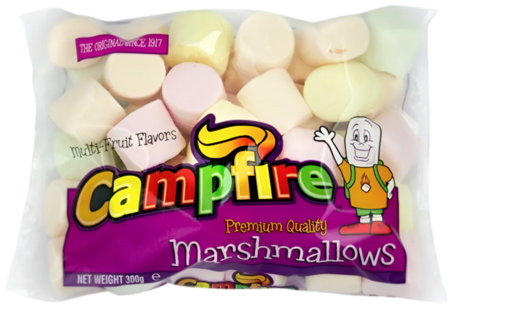 Campfire Multi Fruit Flavors Marshmallows 300g