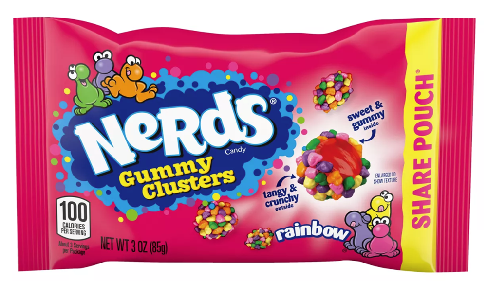 Nerds Gummy Clusters Share Pouch 3oz