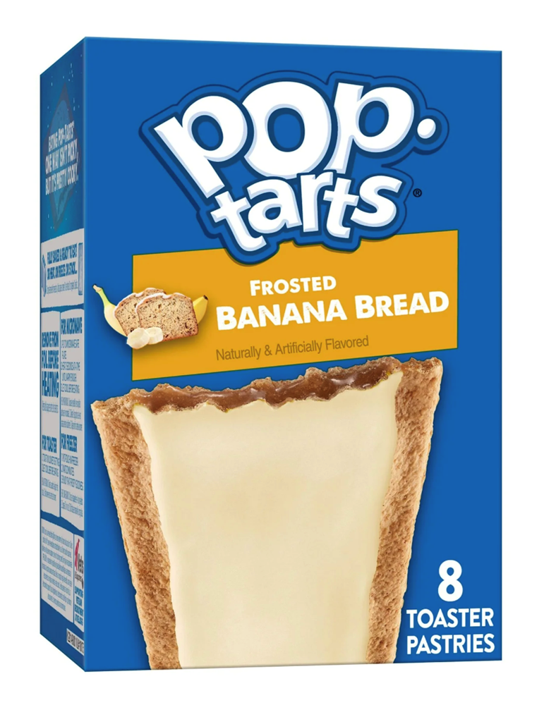 Pop Tarts Frosted Banana Bread 8 Pack