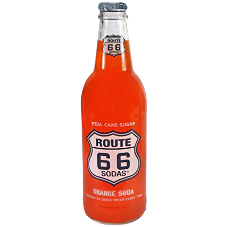 Route 66 Orange Soda 12oz