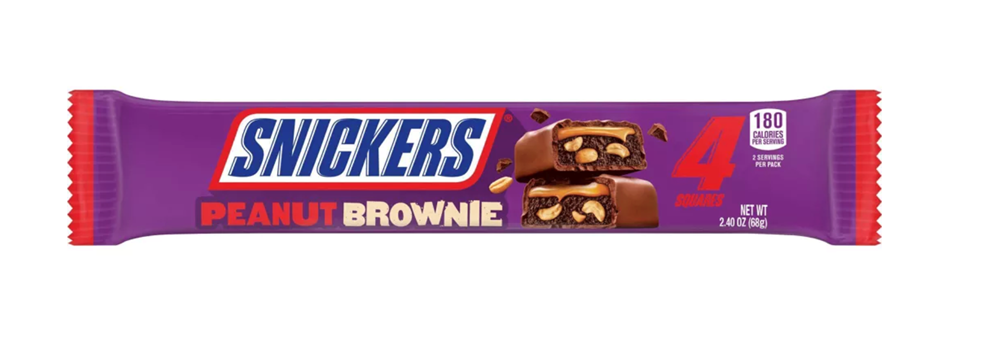 Snickers Peanut Brownie Squares 2.40oz (BEST BY: DEC 24)