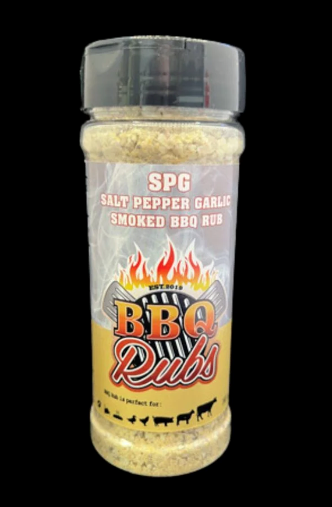 Salt Pepper Garlic Smoked BBQ Rub 4.9oz (BEST BY: DEC 2025)