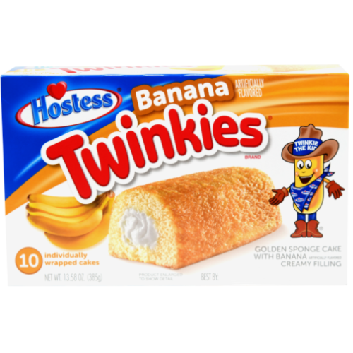 Hostess Banana Twinkies 10ct