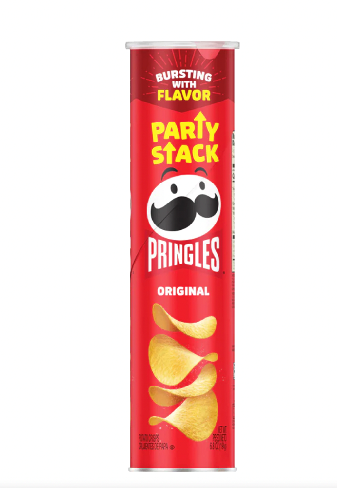 Pringles Original Party Stack 6.8oz (BEST BY: JUN 2024)