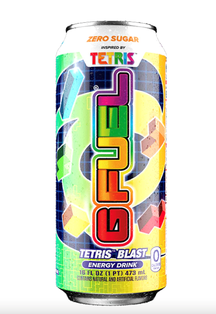 G FUEL Tetris Blast Energy Drink 16oz