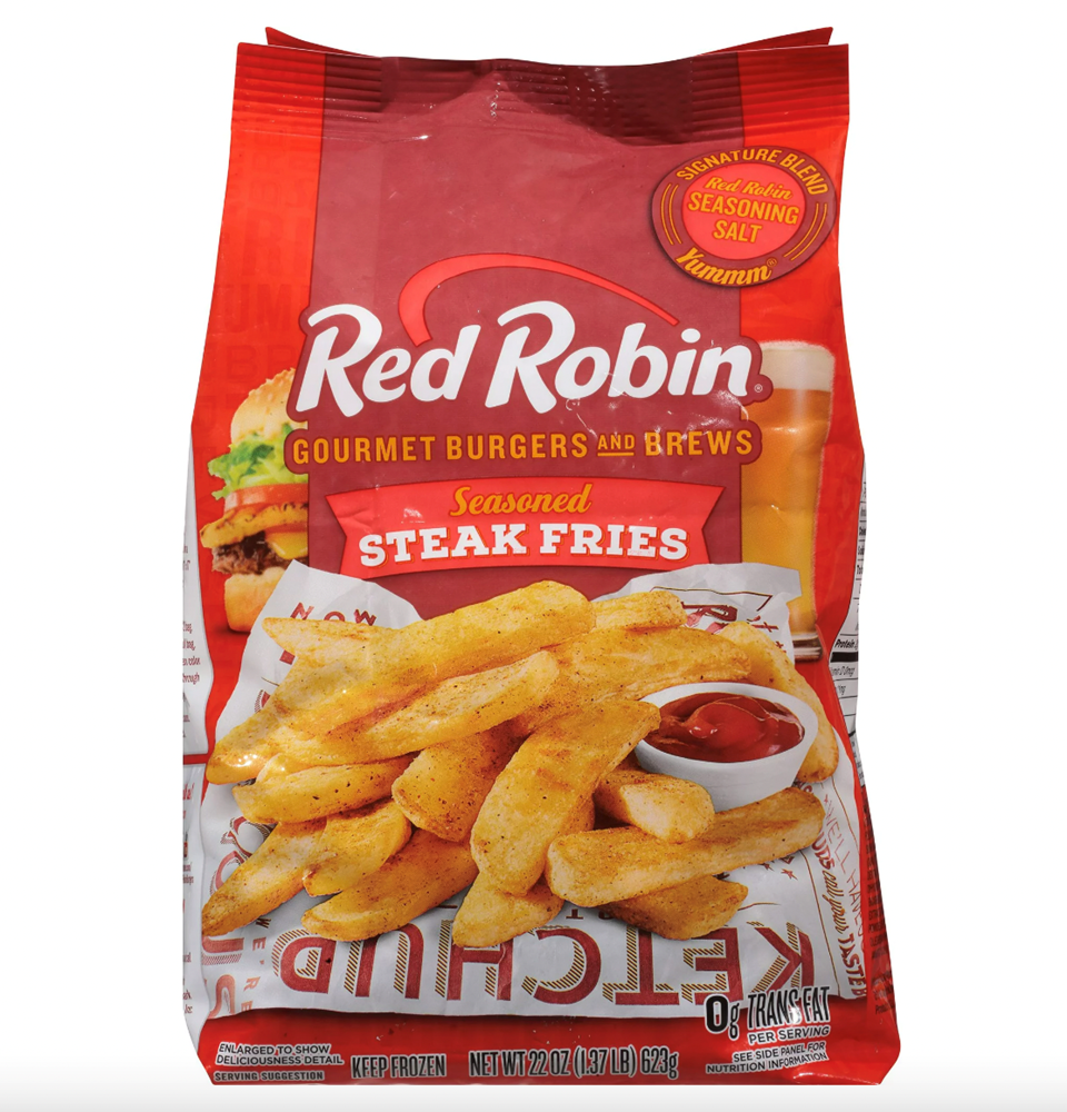 Red Robin Seasoned Steak Fries [Click & Collect Only] 22oz(BEST BY: MARCH 25)