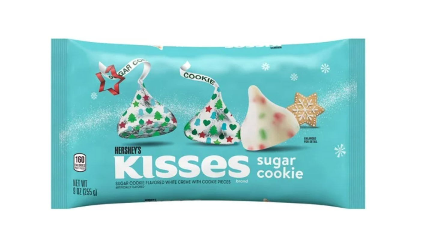 Hershey's Xmas Kisses Sugar Cookie 7oz